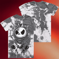 The Nightmare Merch The Nightmare Before Christmas Jack Spiderweb Tie Dye T-Shirt BFF Gifts - Merchluma