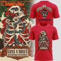 Guns N'Roses X NC State Wolfpack Football 2026 T-Shirt GNR Tour Merch Gift For Music Lovers - Merchluma