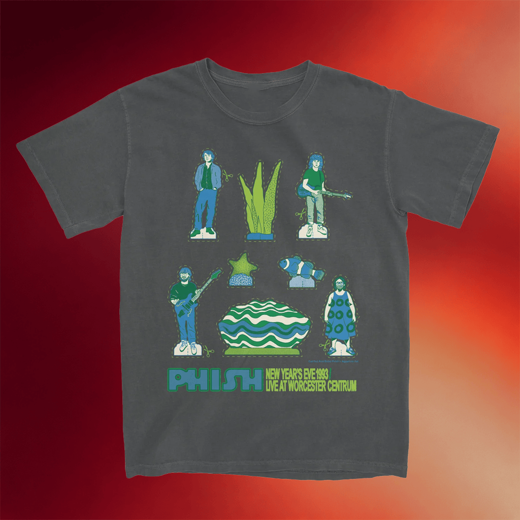 Phish Dry Goods Merch New Year's Eve 1993 Live At Worcester T-Shirt Phish Merch Gifts For Fans - Merchluma