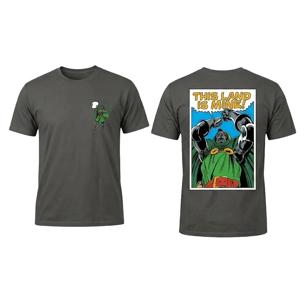 Marvel Studios Doctor Doom Shirt This Land Is Mine T-Shirt Gift For Marvel Fans - Merchluma