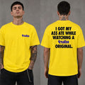 Tubi Merch 2026 I Got My Ass Ate While Watching A Tubi T-Shirt Gift For Brothers - Merchluma