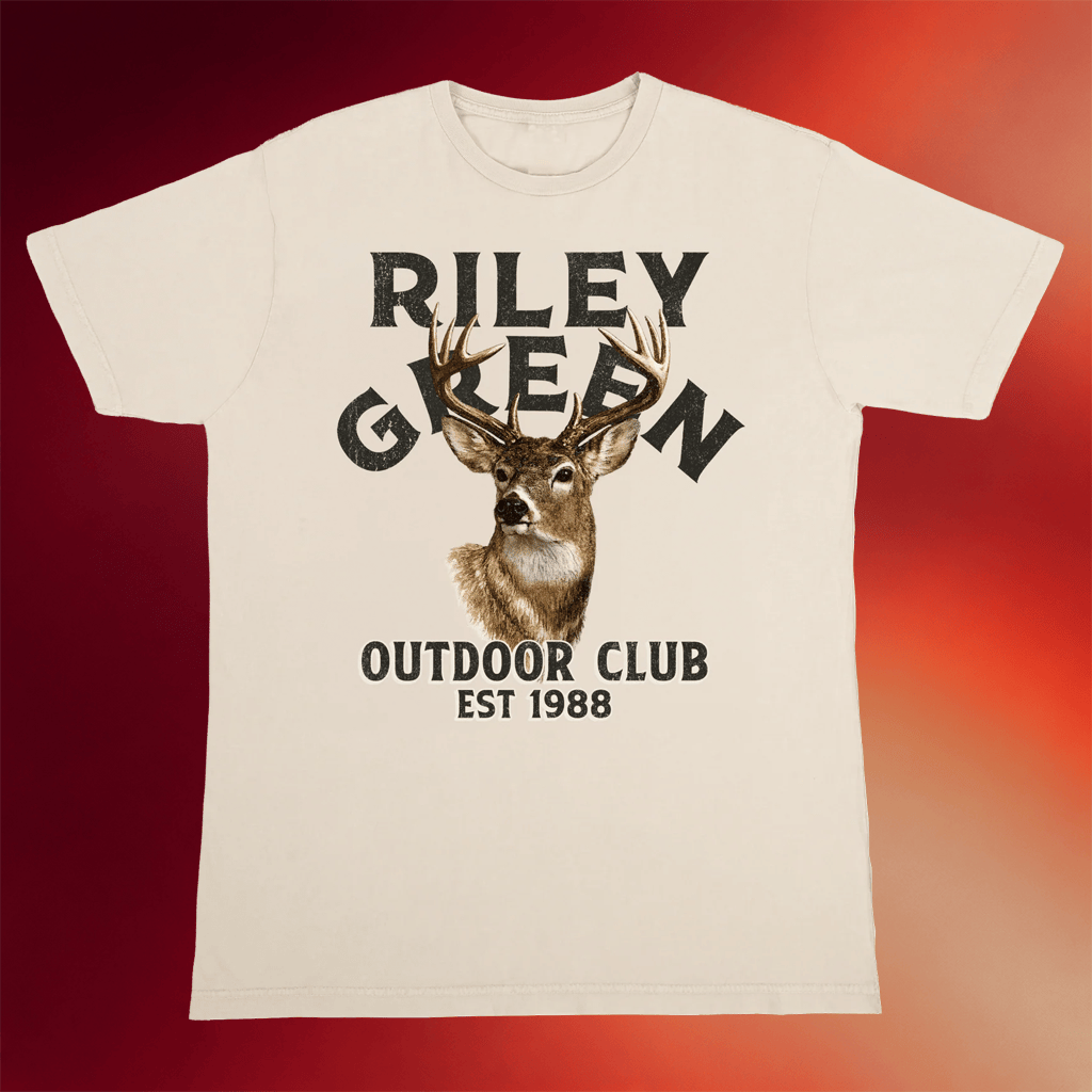 Riley Green Merch 2026 Outdoor Club T-Shirt Riley Green Shirt Gifts For Country Music Lovers - Merchluma