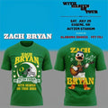 Zach Bryan X Oregon Football With Heaven On Tour In Autzen Stadium Mascot Shirt Zach Bryan Merch - Merchluma