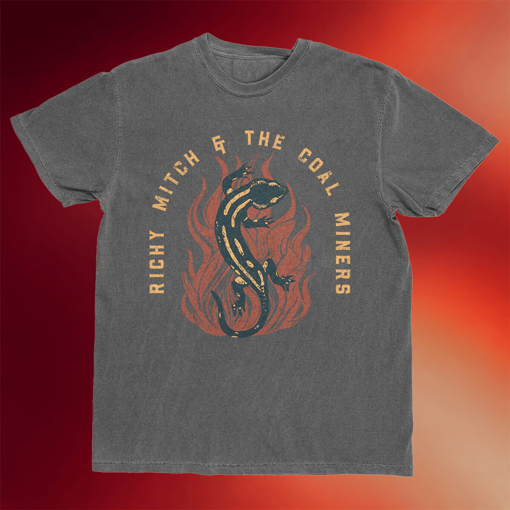 RMCM Merch 2026 Salamander T-Shirt Richy Mitch And The Coal Miners Shirt Gifts For Band Fans - Merchluma