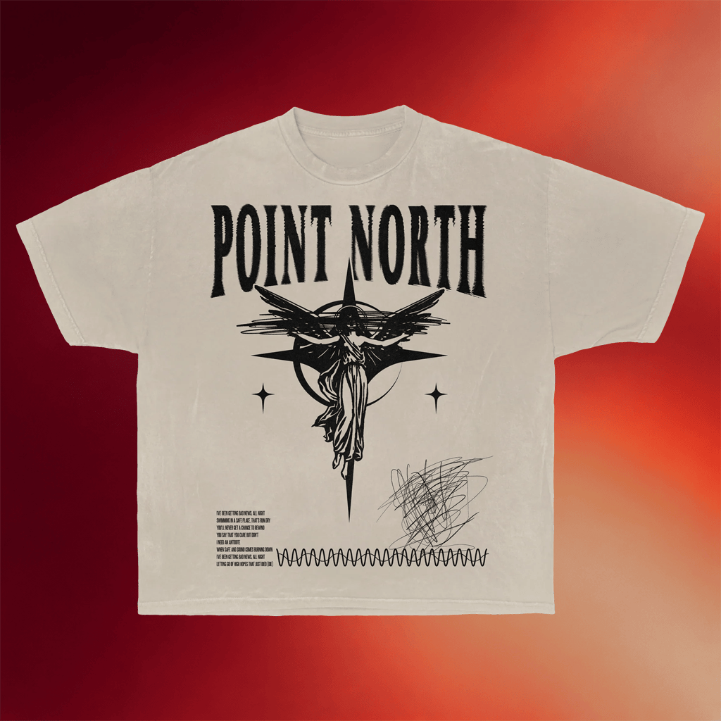 Point North Merch 2026 Angel T-Shirt Best Gift For Rock Band Fans - Merchluma