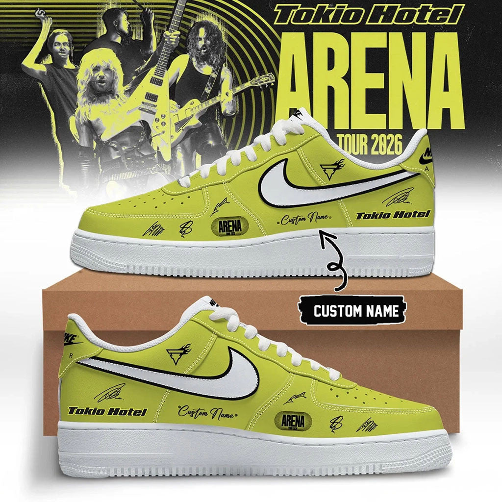Personalized Tokio Hotel Arena Tour 2026 Signature Sneakers Tokio Hotel Merch Gift For Fans - Merchluma