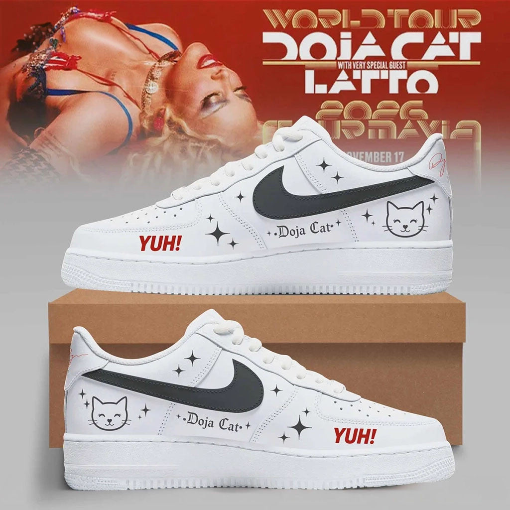 Doja Cat World Tour 2026 Sneakers Yuh Star Shoes Doja Cat Merch Best Gift For Rap Fans - Merchluma