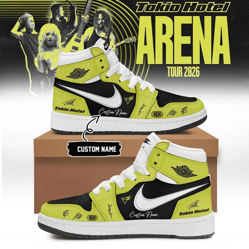 Custom Tokio Hotel Arena Tour 2026 Signature Sneakers Tokio Hotel Merch Gifts For Music Fan - Merchluma