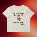 Rachel Maksy Merch In This House We Respect Little Guy T-Shirt Gifts For BFF - Merchluma
