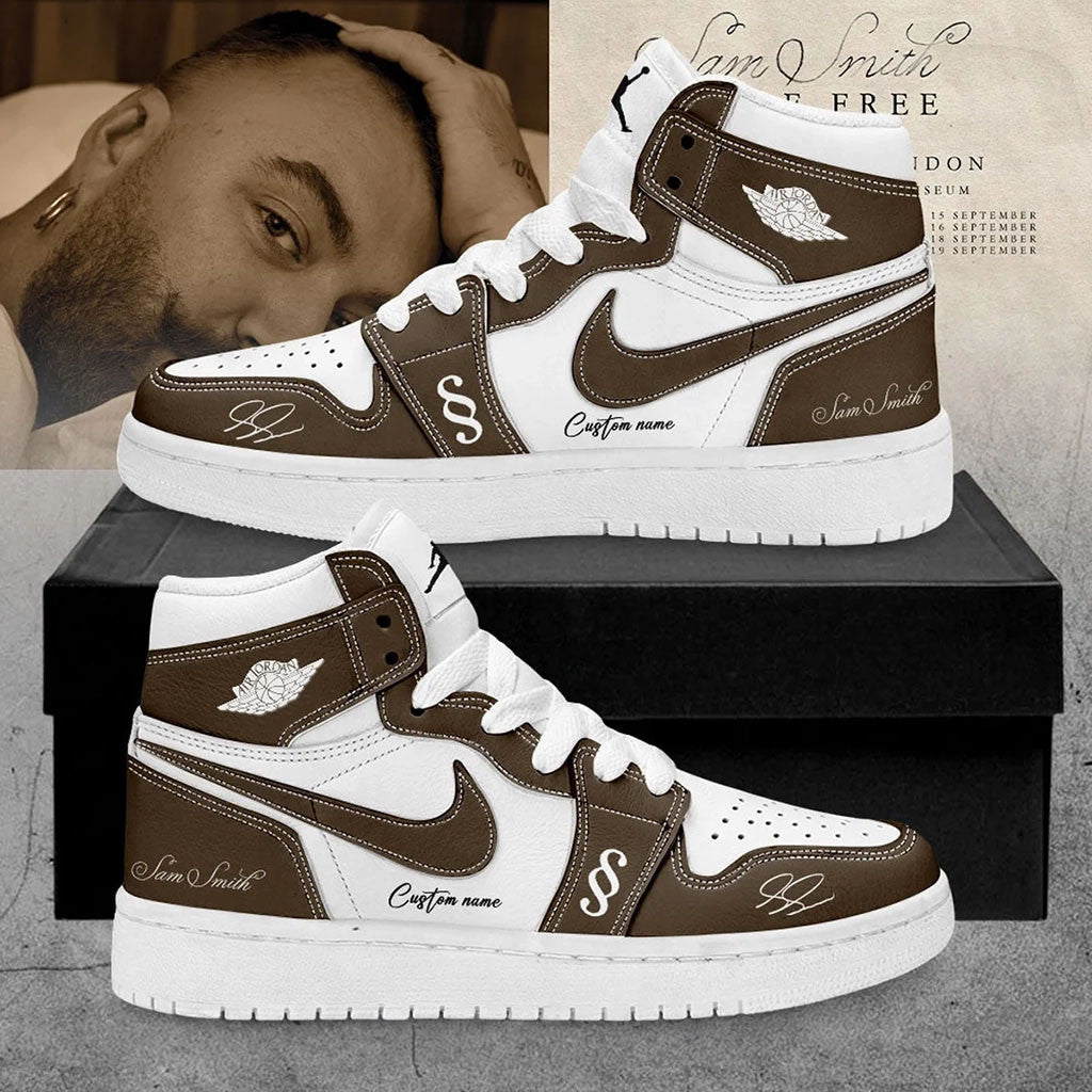 Personalized Sam Smith To Be Free Live 2026 Sneakers Sam Smith Merch Gift For Brothers - Merchluma