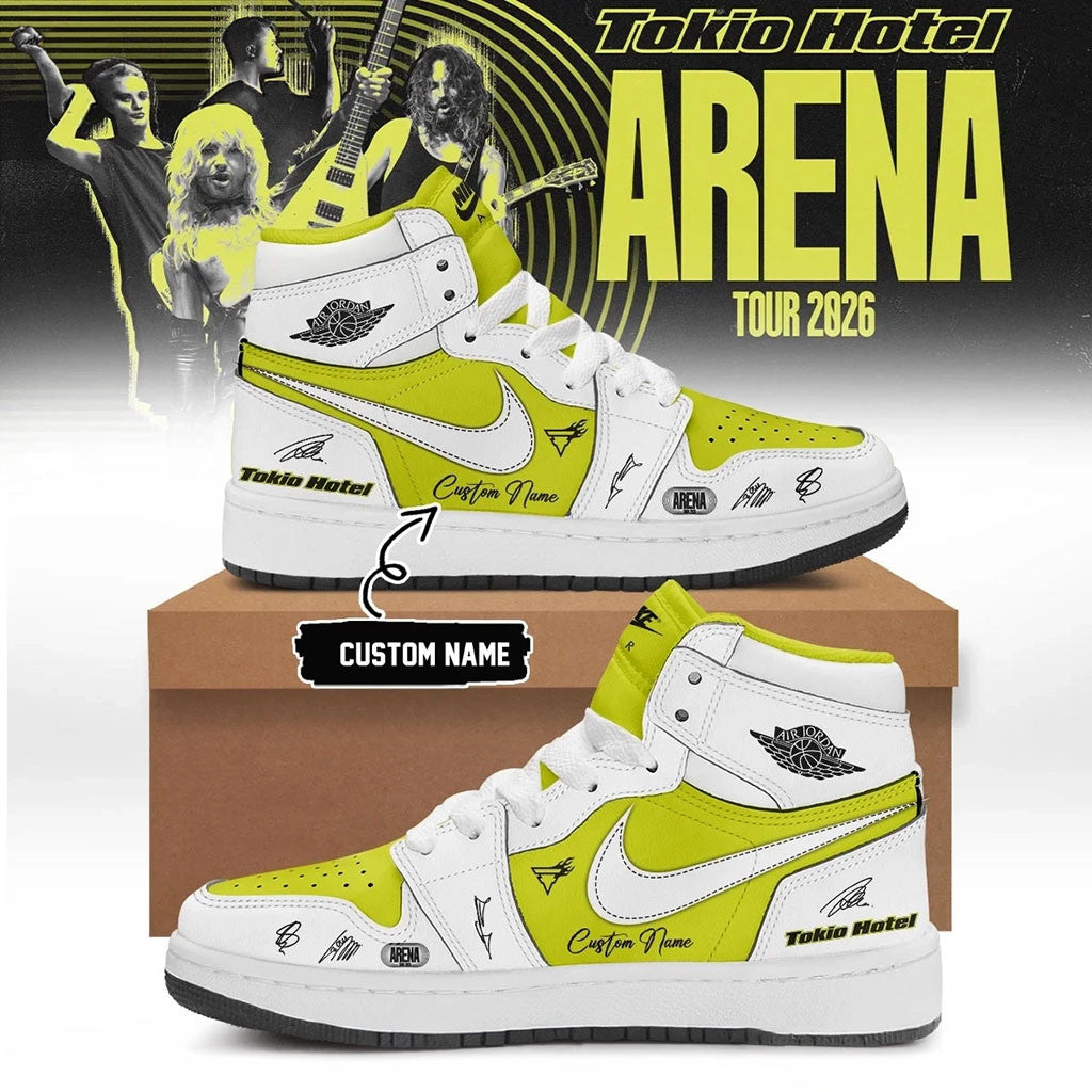 Personalized Tokio Hotel Arena Tour 2026 Signed Sneakers Tokio Hotel Merch Music Fan Gifts - Merchluma