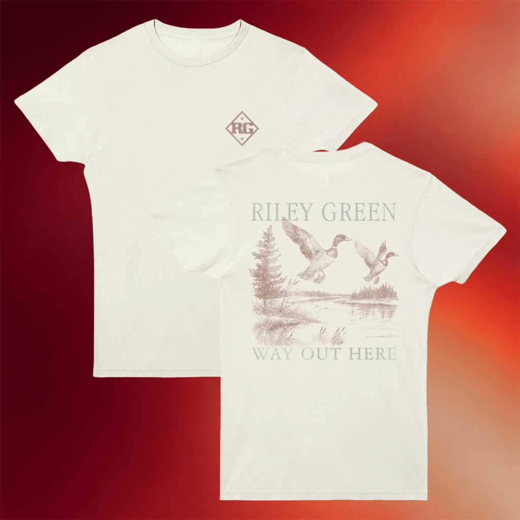 Riley Green Merch 2026 Way Out Here T-Shirt Riley Green Shirt Best Gifts For Country Music Fans - Merchluma