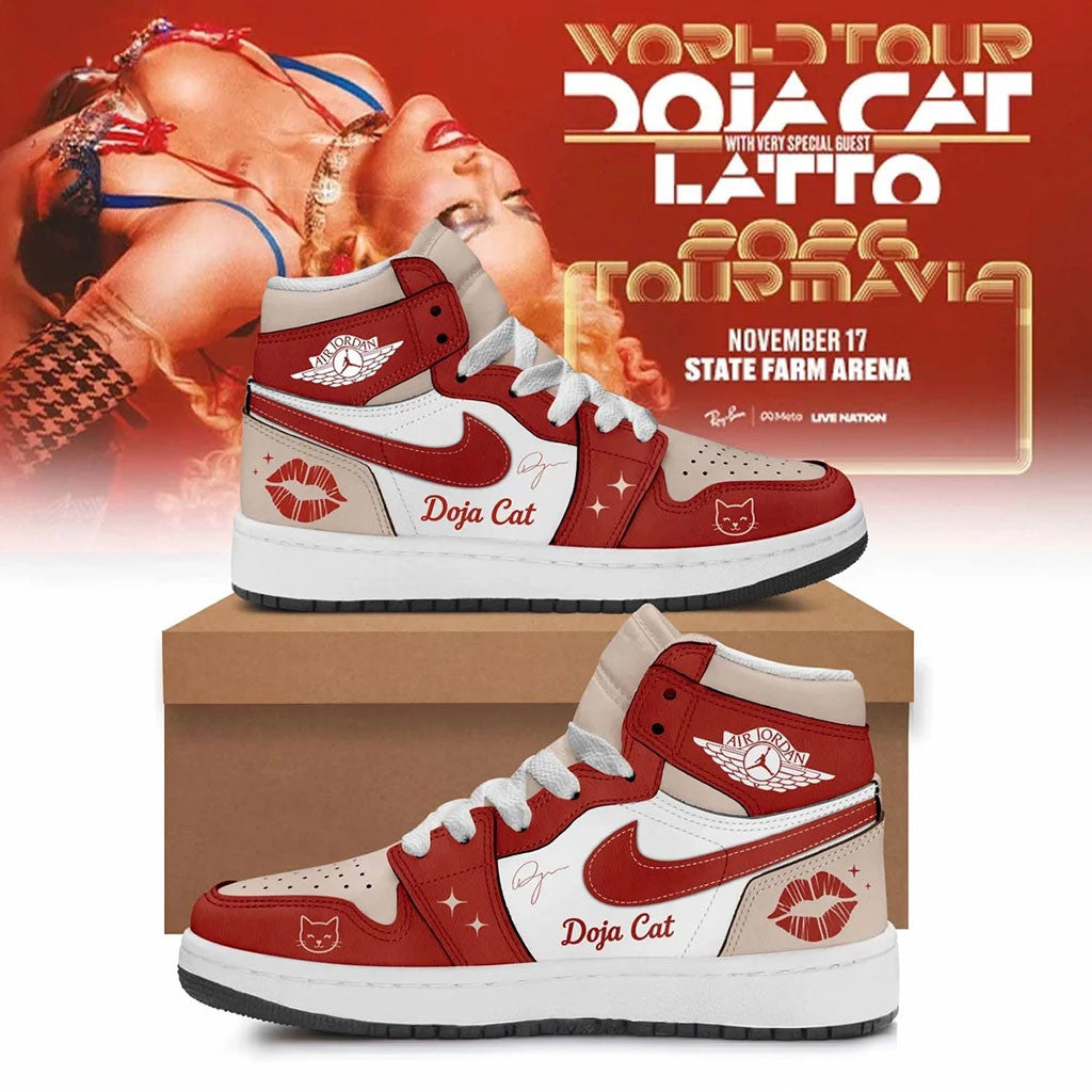 Doja Cat World Tour 2026 Sneakers Retro Star Edition Shoes Doja Cat Merch Rapper Fan Gifts - Merchluma
