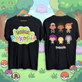 Pokemon Merch 2026 Pokemon Pokopia T-Shirt Black Best Gifts For Men Women - Merchluma