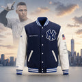 New York Yankees Jay-Z Heart Of The City Varsity Jacket NY Yankees Merch Gifts For Son - Merchluma
