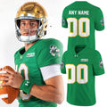 Personalized Notre Dame Fighting Irish Green Football Jersey Best Gifts For Football Fans - Merchluma