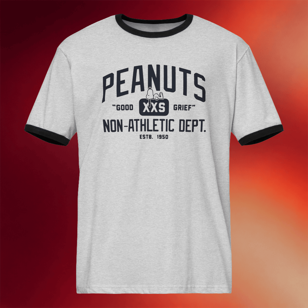 Peanuts Merch Peanuts Non Athletic Department T-Shirt Best Gifts For Boyfriend - Merchluma