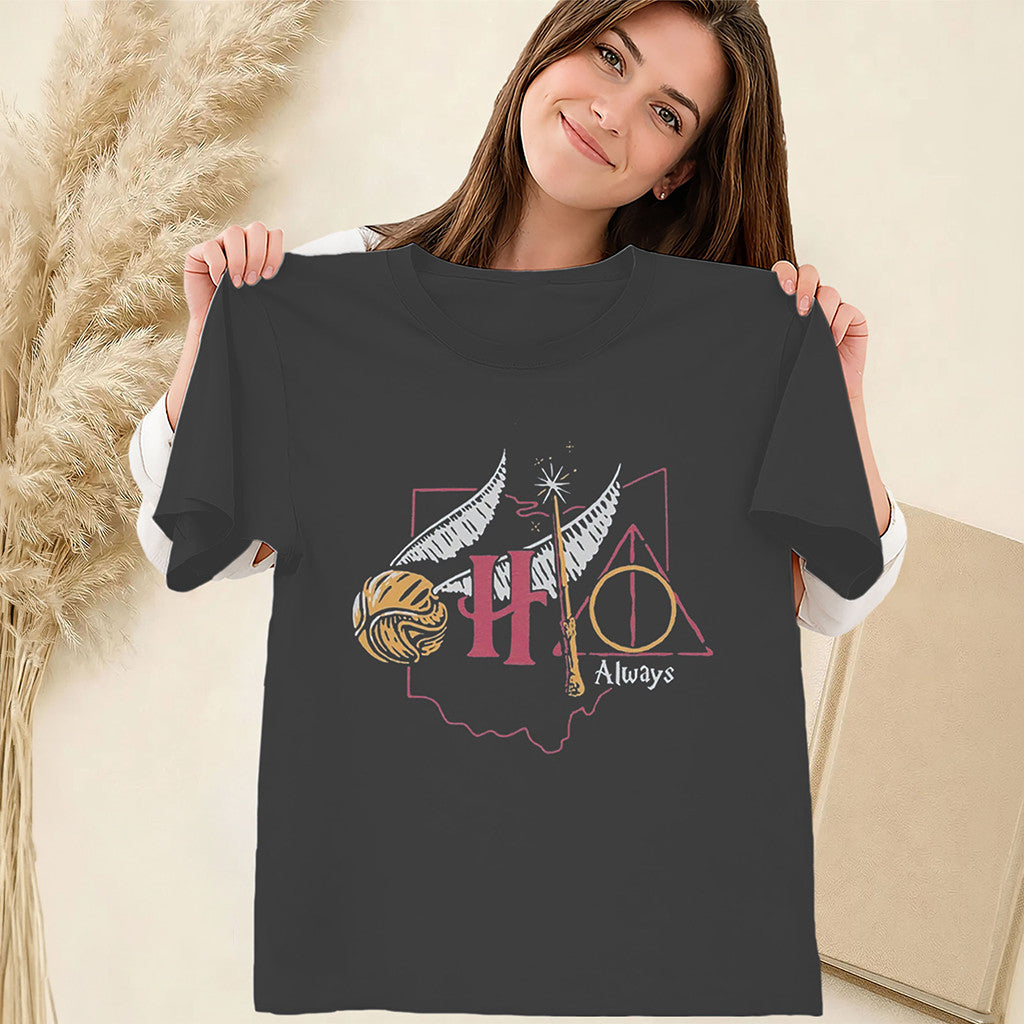 Ohio Always Shirt Wizard Magic Fan Graphic Tee Gifts For Friends - Merchluma