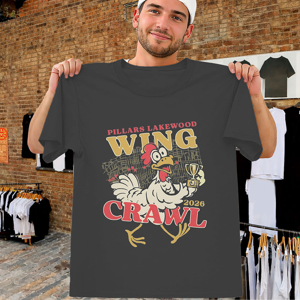 Pillars Lakewood Wing Crawl Shirt 2026 Event Fan Tee Gifts For Best Friends - Merchluma