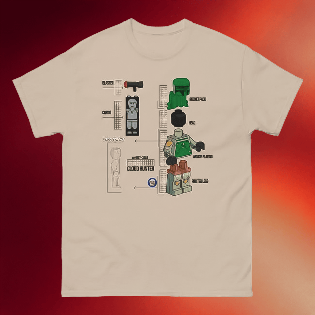 Studstache Merch Cloud Hunter Breakdown T-Shirt Gift Ideas For Husband - Merchluma