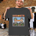 Super Retro Podcast Shirt Tuck And Will Retro Gaming Tee Gifts For Friends - Merchluma
