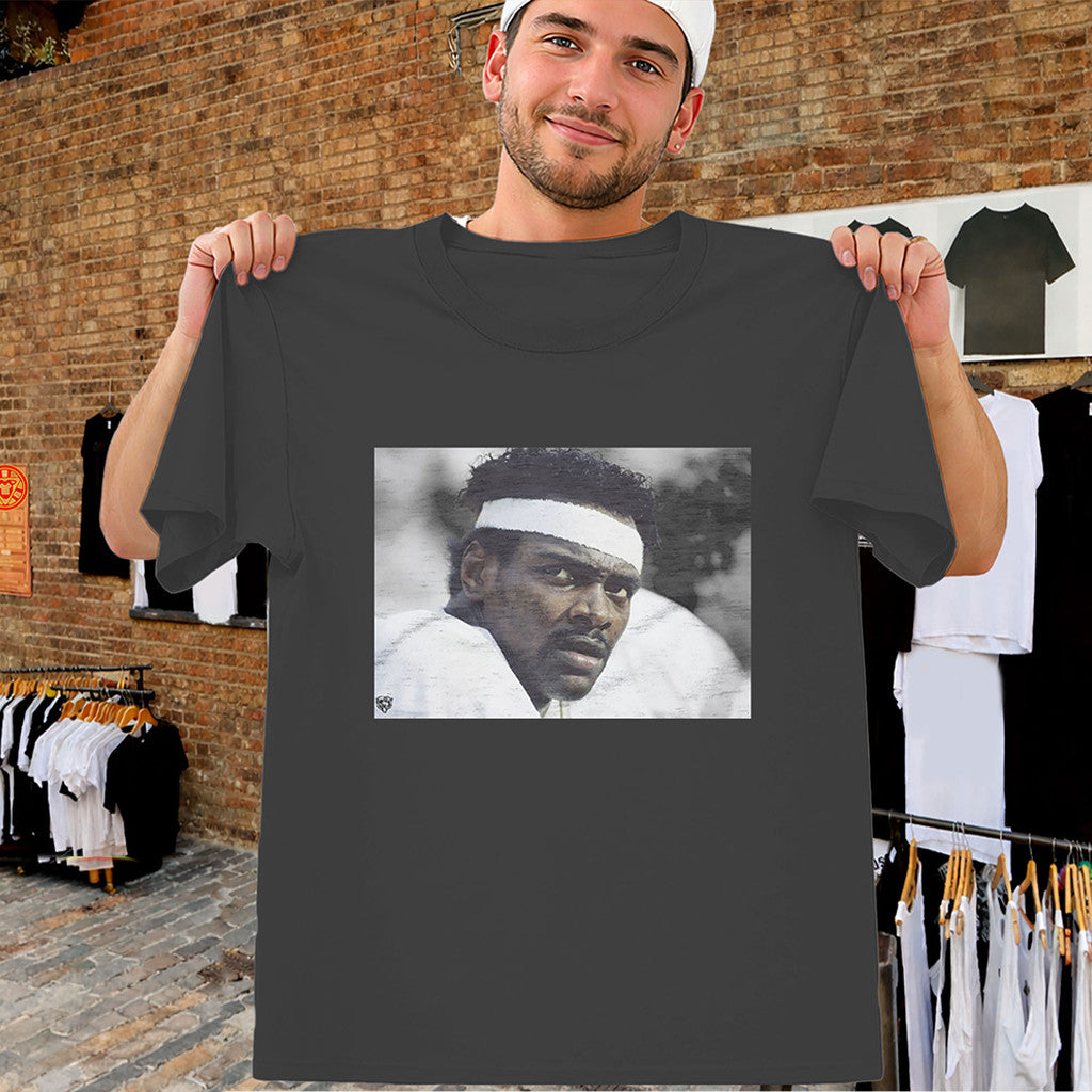 Walter Payton Shirt Chicago Bears Headband Graphic Tee Bears Merch Gifts For Fans - Merchluma