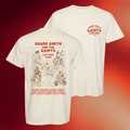 Shane Smith And The Saints Merch 2026 Live Free Tour T-Shirt Gifts For Band Fans - Merchluma