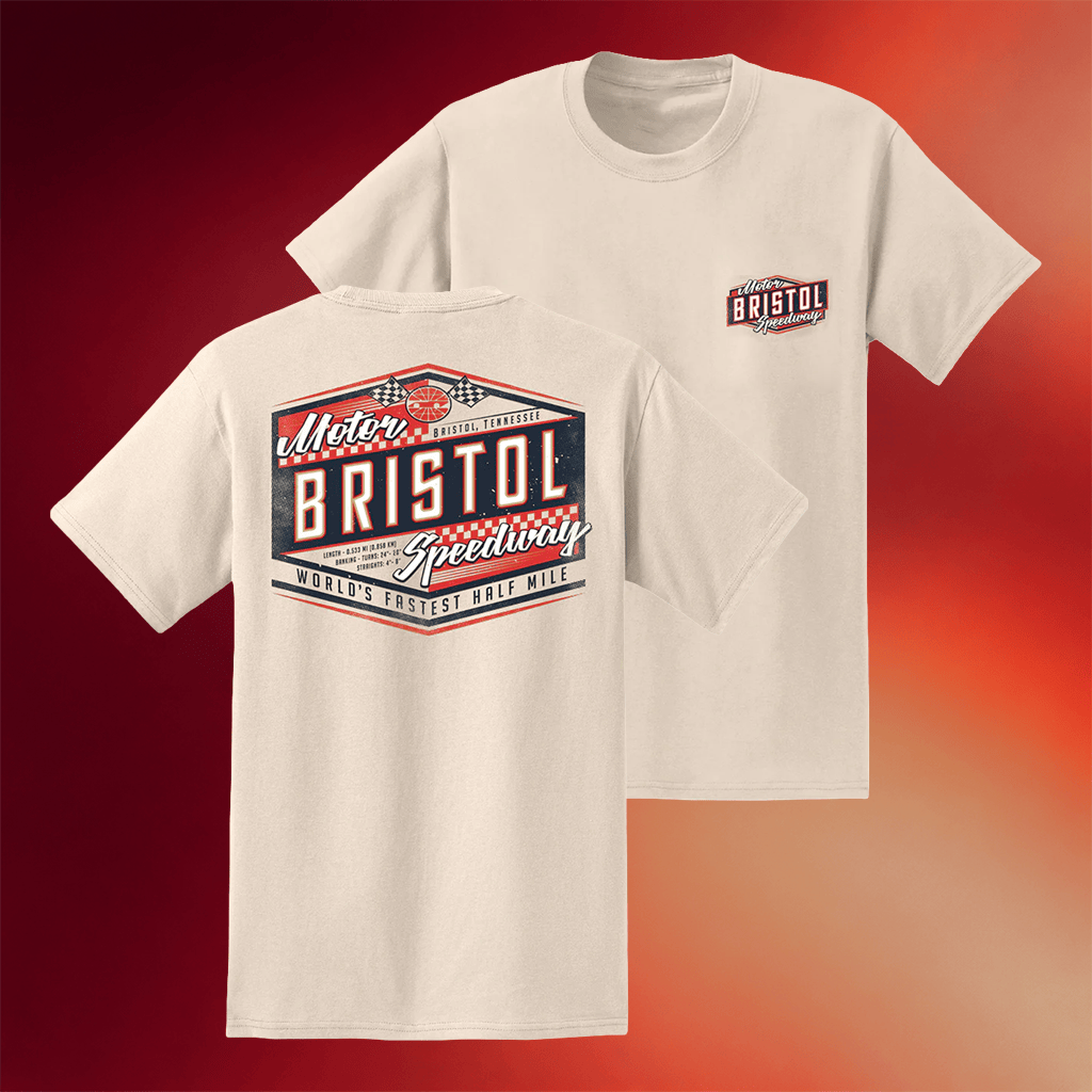Speedway Motorsports Merch 2026 BMS Checkered T-Shirt Good Father's Day Presents - Merchluma