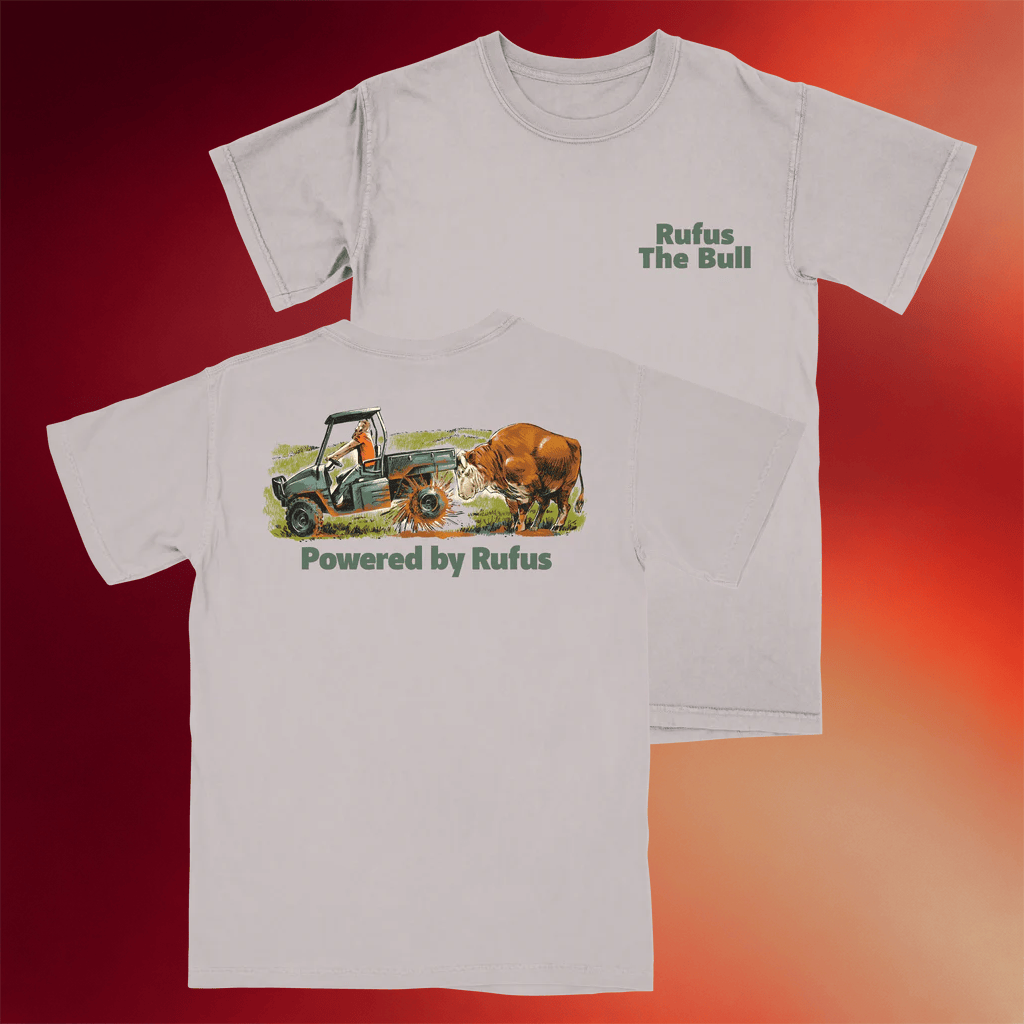 Rufus The Bull Merch 2026 Powered By Rufus Utility T-Shirt Gifts For Father In Law - Merchluma