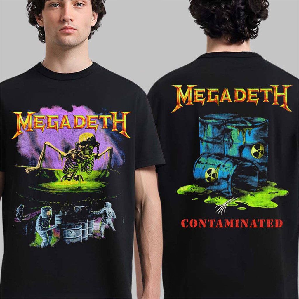 Megadeth Rust In Peace Contaminated Vintage T-Shirt Megadeth Merch Gifts For Fans - Merchluma
