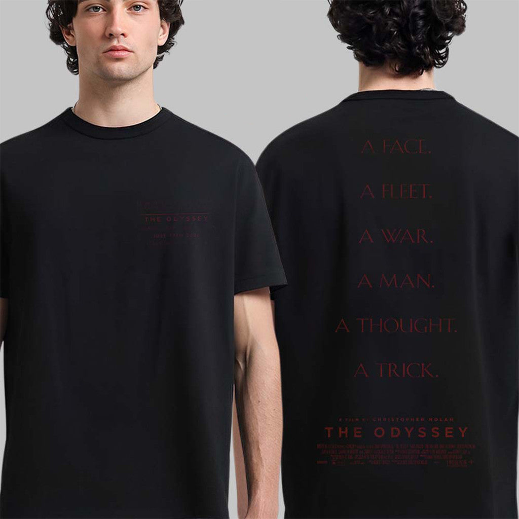 Travis Scott Cactus Jack X The Odyssey By Christopher Nolan IMAX Bard T-Shirt Travis Scott Merch - Merchluma