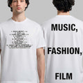 Charli XCX Lollapalooza Chicago 2026 Music Fashion Film Tracklist T-Shirt Charli XCX Merch - Merchluma