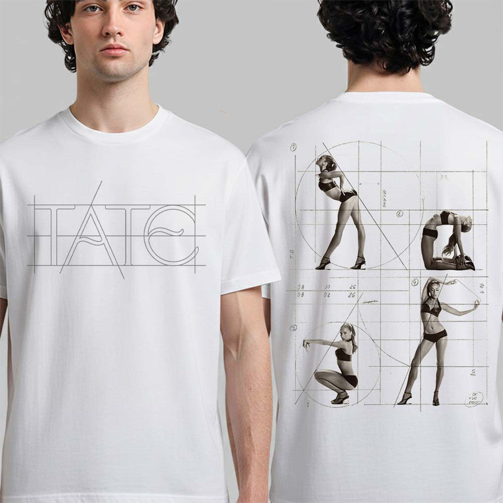 Tate McRae Lollapalooza Chicago 2026 TM4 Album T-Shirt Tate McRae Merch Gifts For Fan - Merchluma