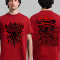 Wacken Open Air Merch 2026 Festival The Anniversary Merch Thunderclouds Red T-Shirt Fan Gifts - Merchluma
