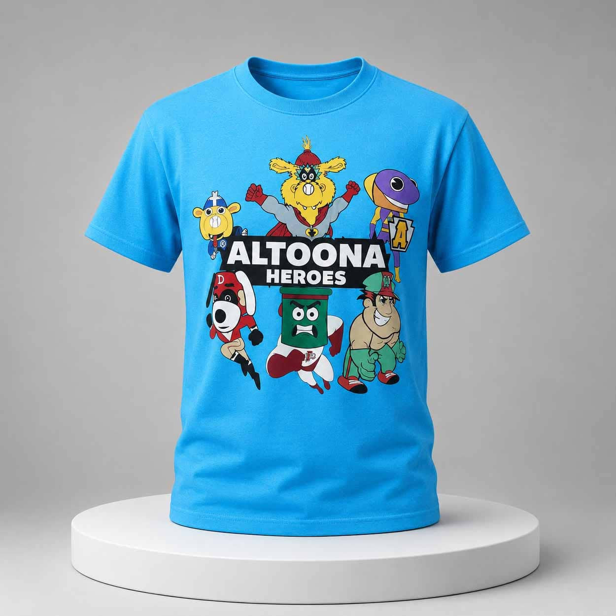 Curve Mascot Superhero Shirt 2026 Altoona Curve Merch Gifts For Baseball Lovers - Merchluma