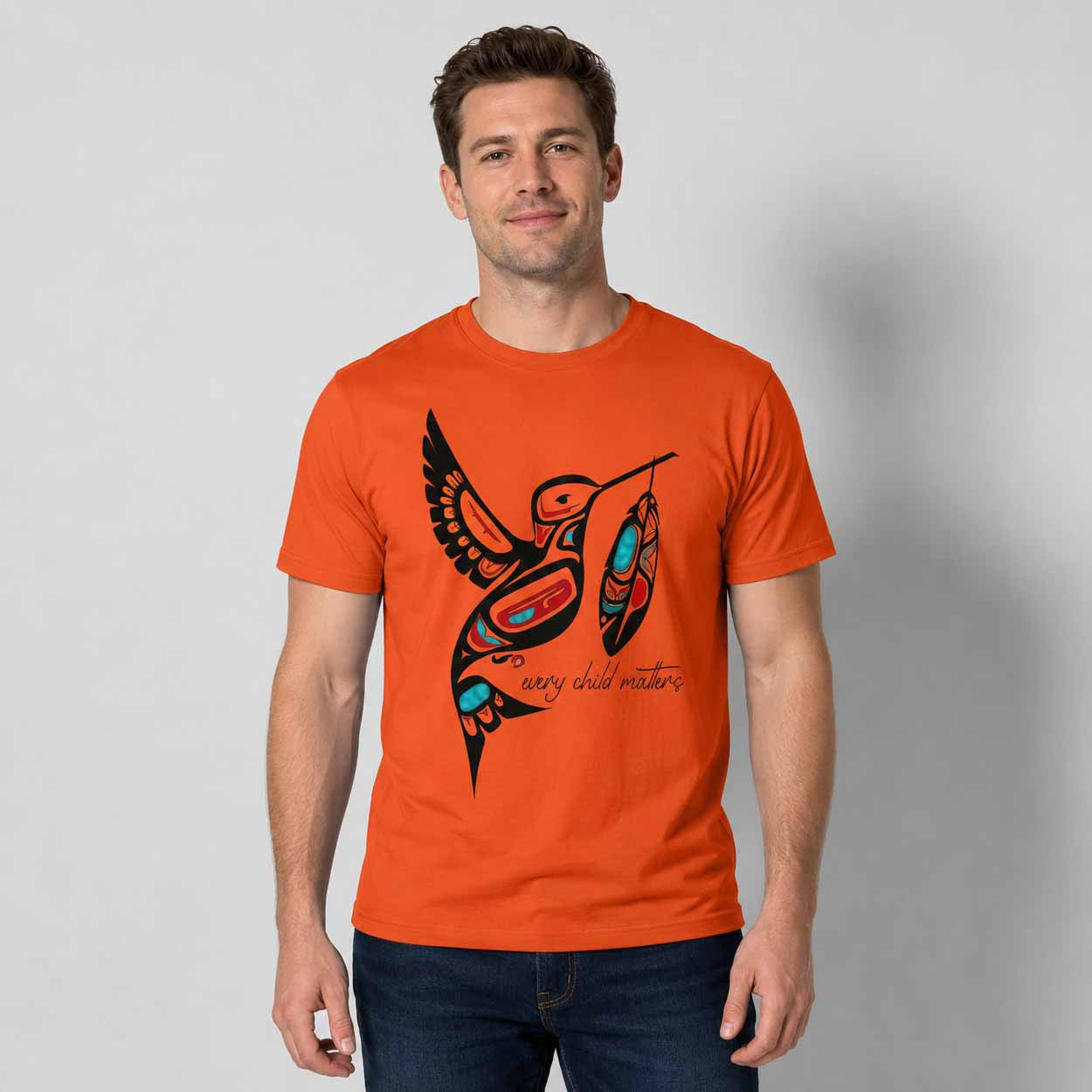 Hummingbird Every Child Matters Shirt Orange Shirt Day September 30 Canadian Apparel - Merchluma