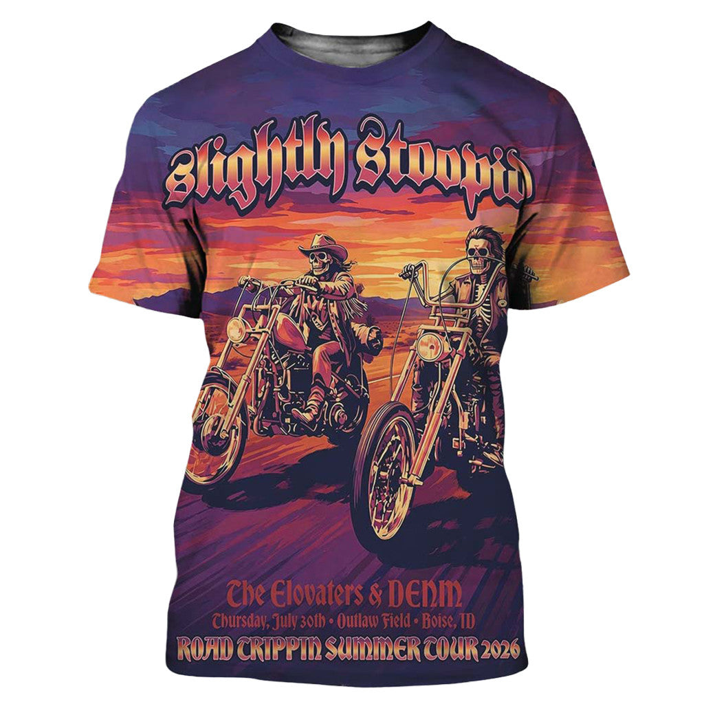Slightly Stoopid Boise ID 2026 Event Shirt Slightly Stoopid Merch Gifts For Rock Fan - Merchluma