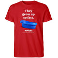They Huggies They Grow Up So Fast Shirt Red 2026 FIFA World Cup Merch Gifts For BFF - Merchluma