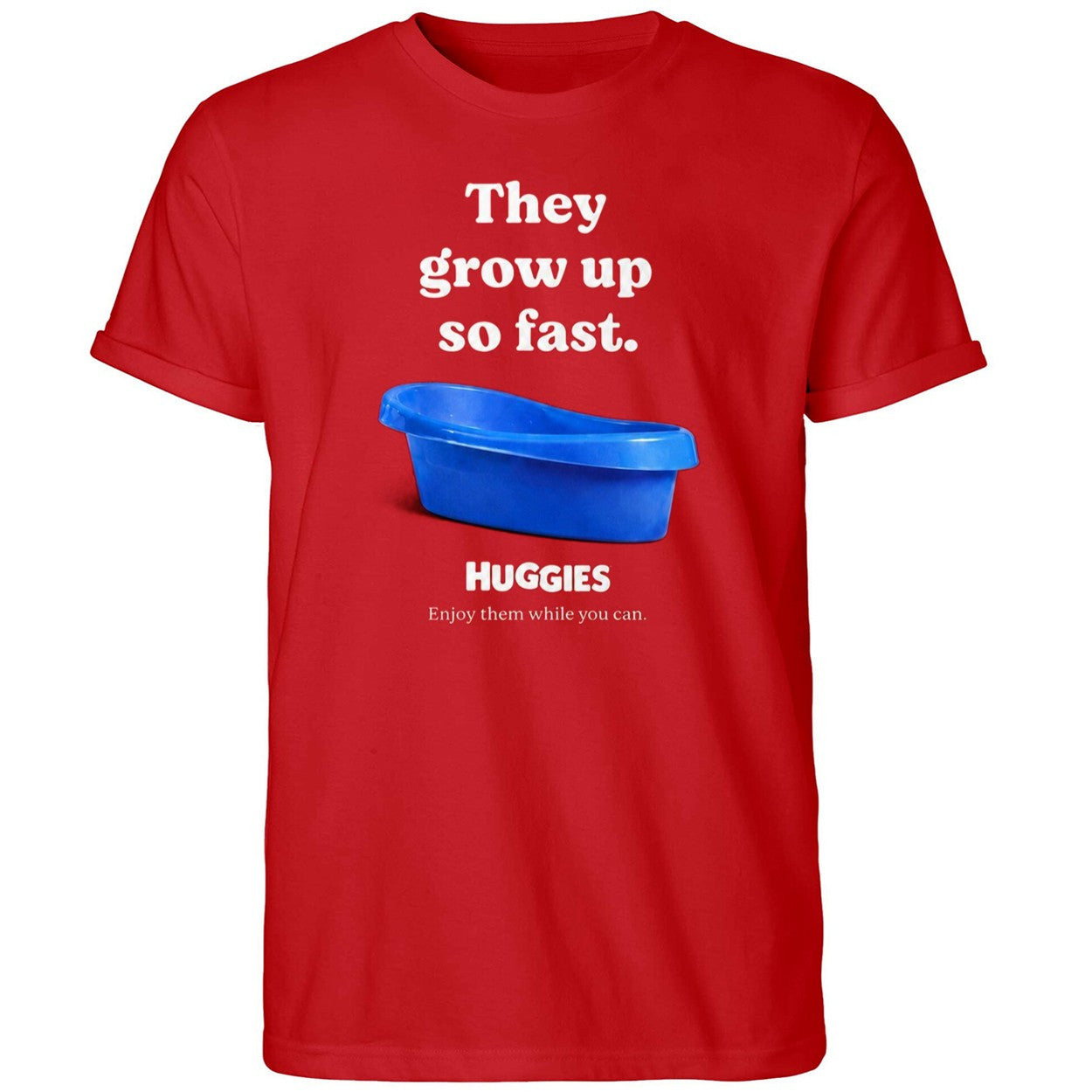 They Huggies They Grow Up So Fast Shirt Red 2026 FIFA World Cup Merch Gifts For BFF - Merchluma