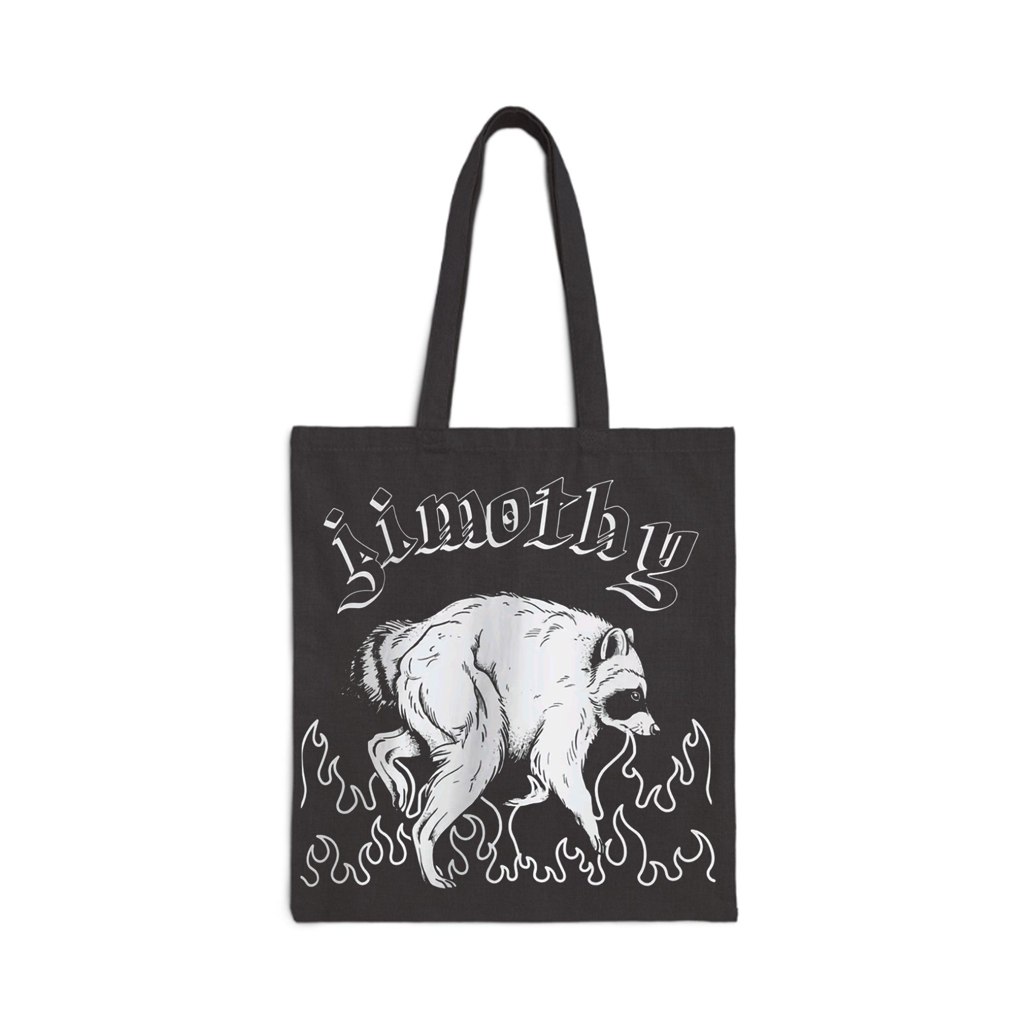 Raccoon Jimothy Tote Bag Funny Animal Merch Gifts For Besties - Merchluma