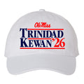 Trinidad Kewan Ole Miss 26 Hat White Ole Miss Rebels Merch Gifts For Son - Merchluma