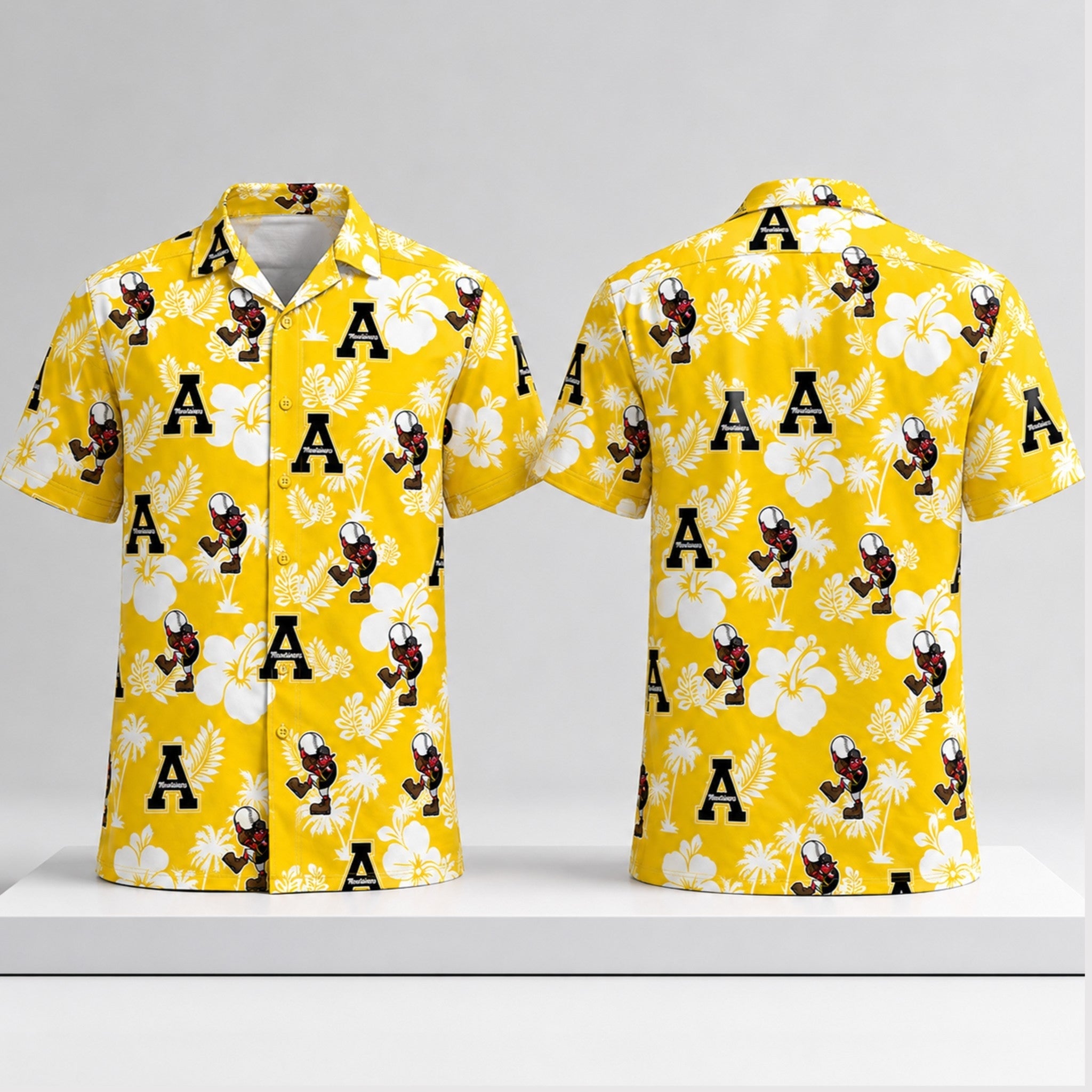 Hickory Crawdads App State Night Hawaiian Shirt 2026 Hickory Crawdads Merch Fans Gifts - Merchluma