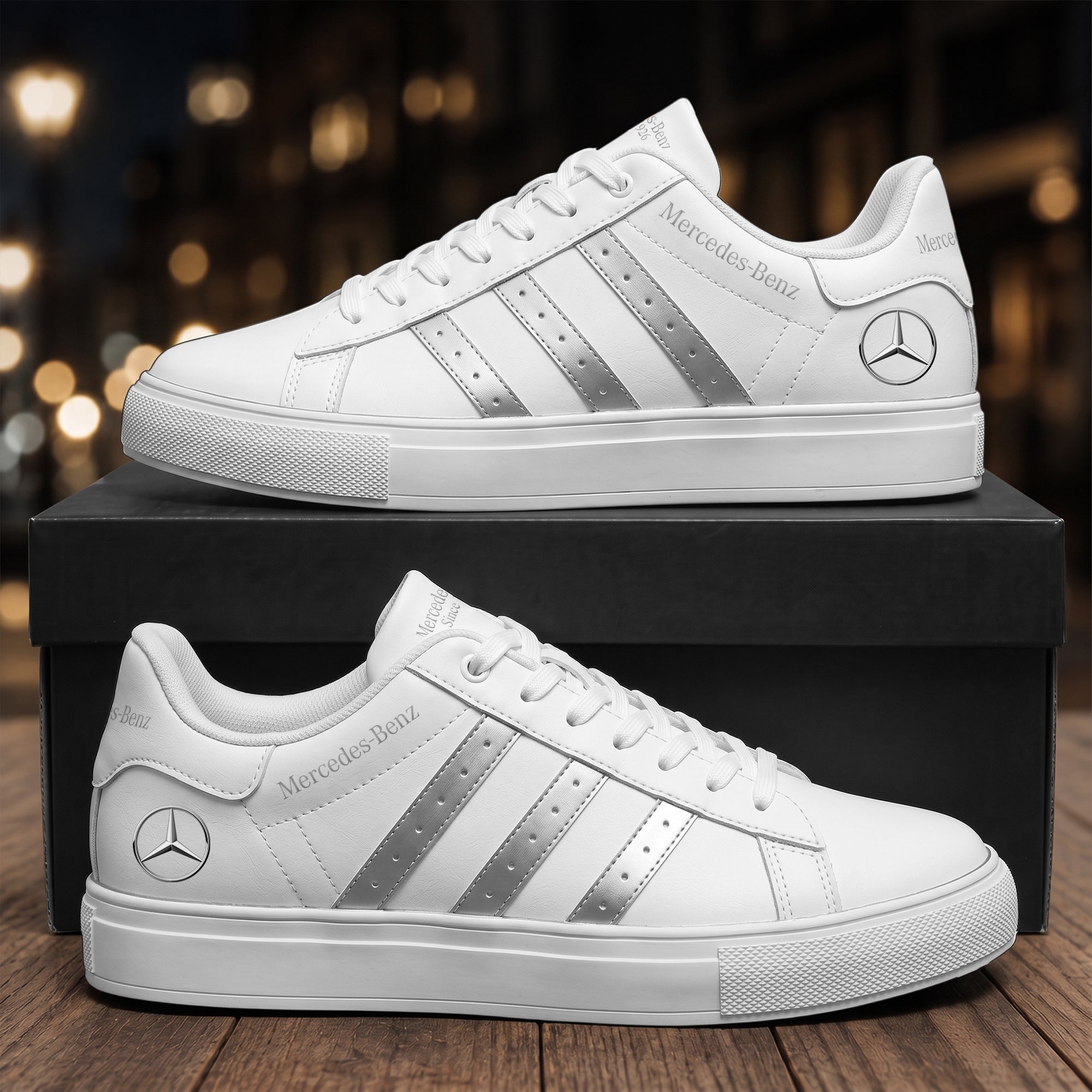 Merc Benz Shoes Birthday Gift For Husband Car Lovers - Merchluma