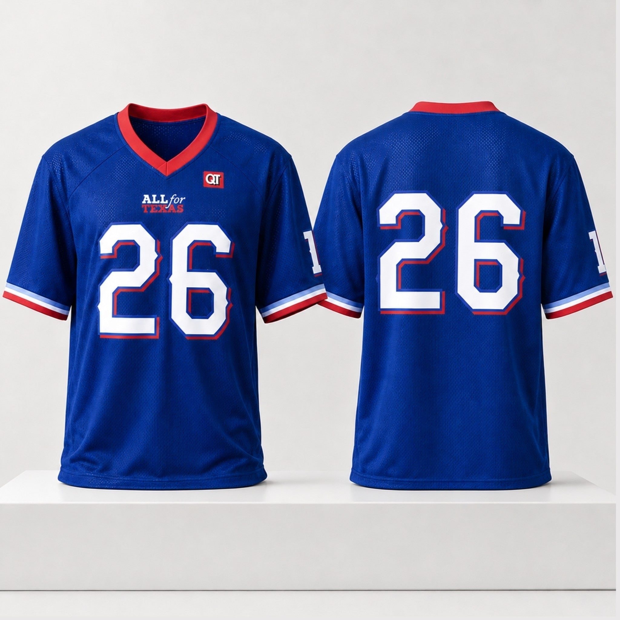 Rangers All For Texas Football Jersey 2026 Texas Rangers Merch Gifts For Fans - Merchluma
