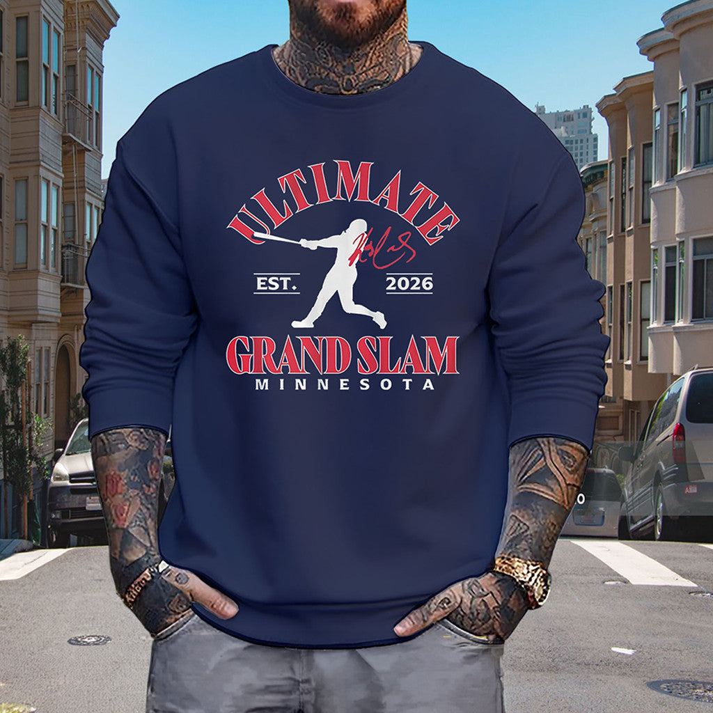 Walk Off Grand Slam Sweatshirt Kody Clemens Twins Crewneck Minnesota Twins Merch Fan Gifts - Merchluma