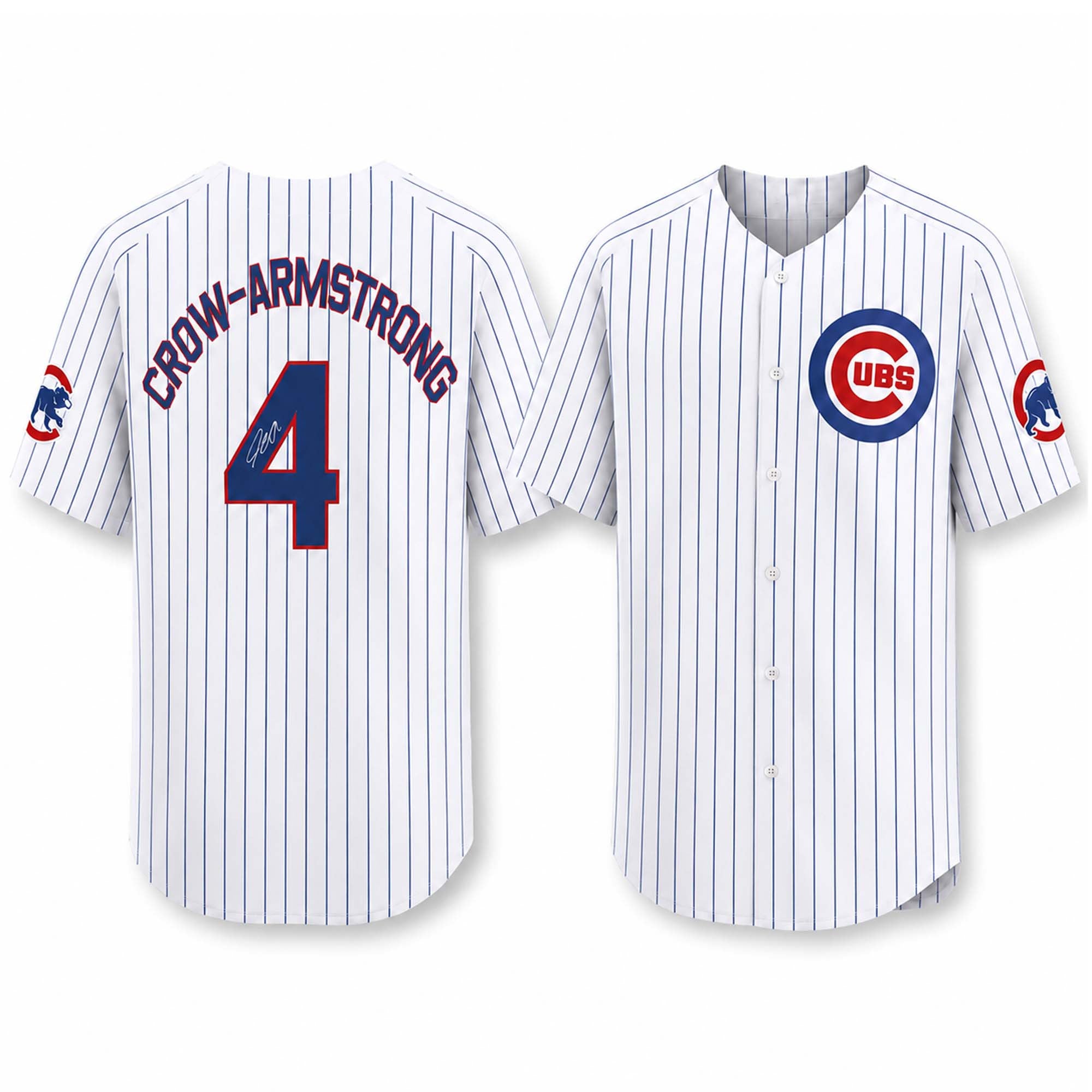 Cubs Pete Crow Armstrong #4 Baseball Jersey Chicago Cubs Merch Best Gifts For Baseball Fans - Merchluma