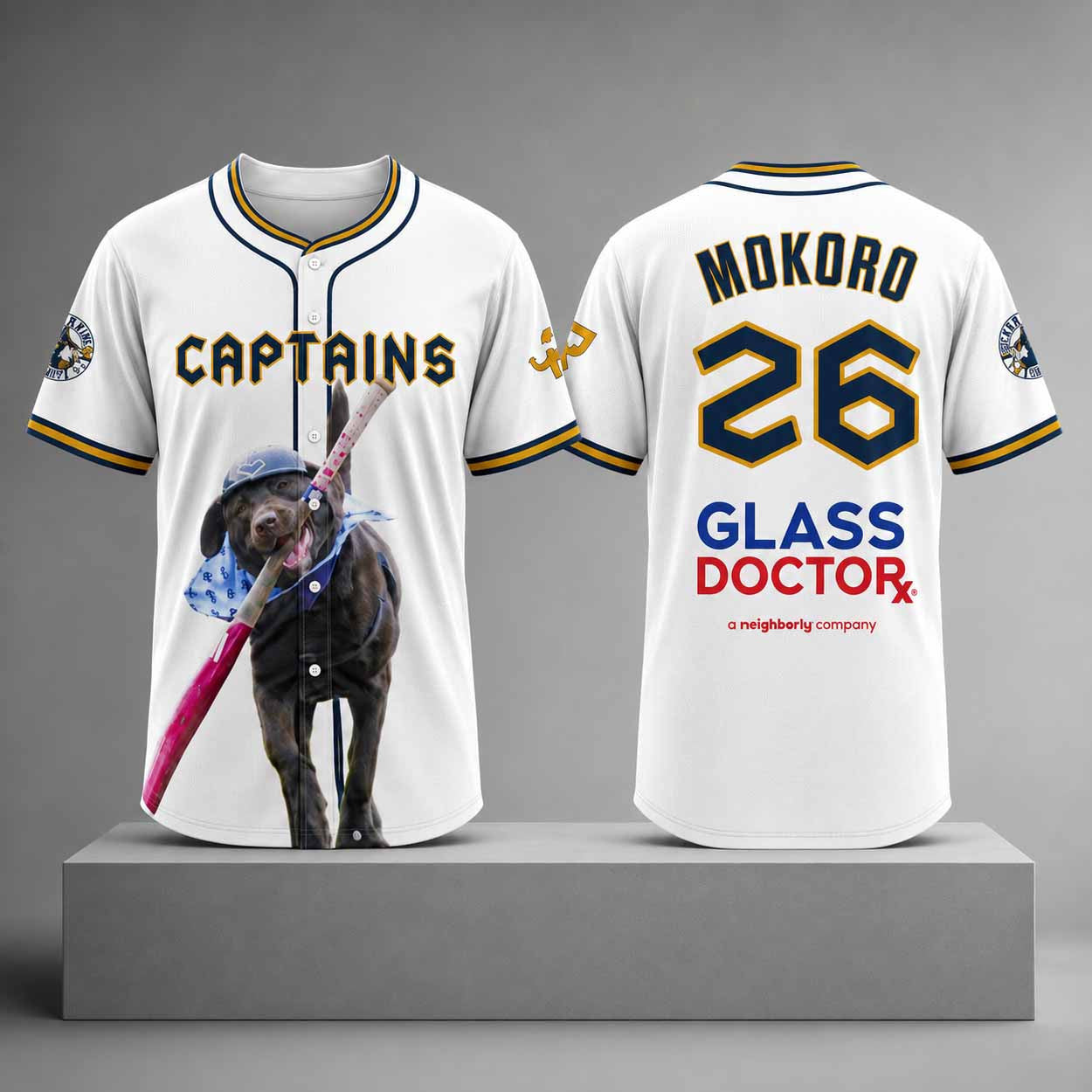 Lake County Captains Mokoro Jersey 2026 LC Captains Merch Gifts For Baseball Lovers - Merchluma