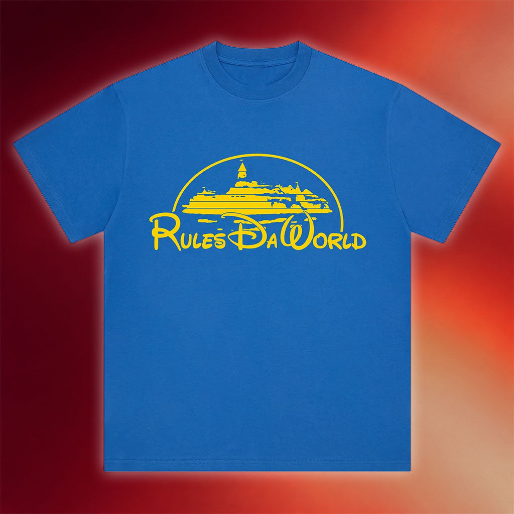 Corteiz Merch 2026 Kingdom T-Shirt Rules Da World Shirt Gifts Ideas For Brothers - Merchluma