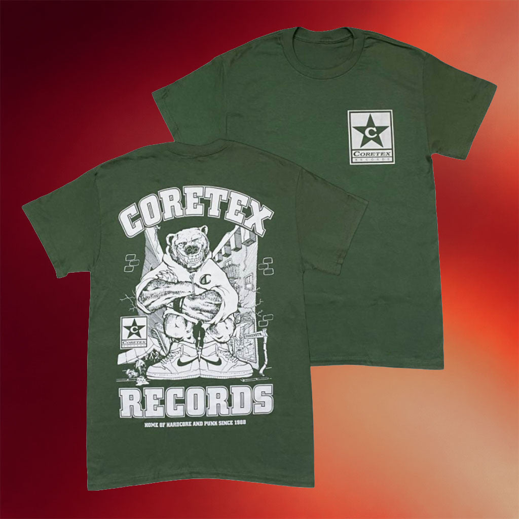 Coretex Records Merch 2026 Coretex Star Bear T-Shirt Cool Gifts For Music Lovers - Merchluma