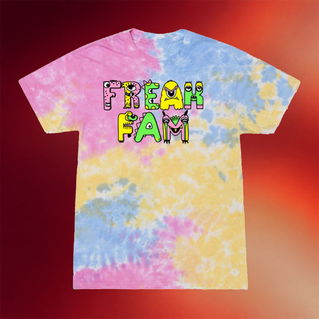 Sofi Tukker Merch 2026 Freak Fam Sherbet Tie Dye T-Shirt Gift For EDM Lovers - Merchluma